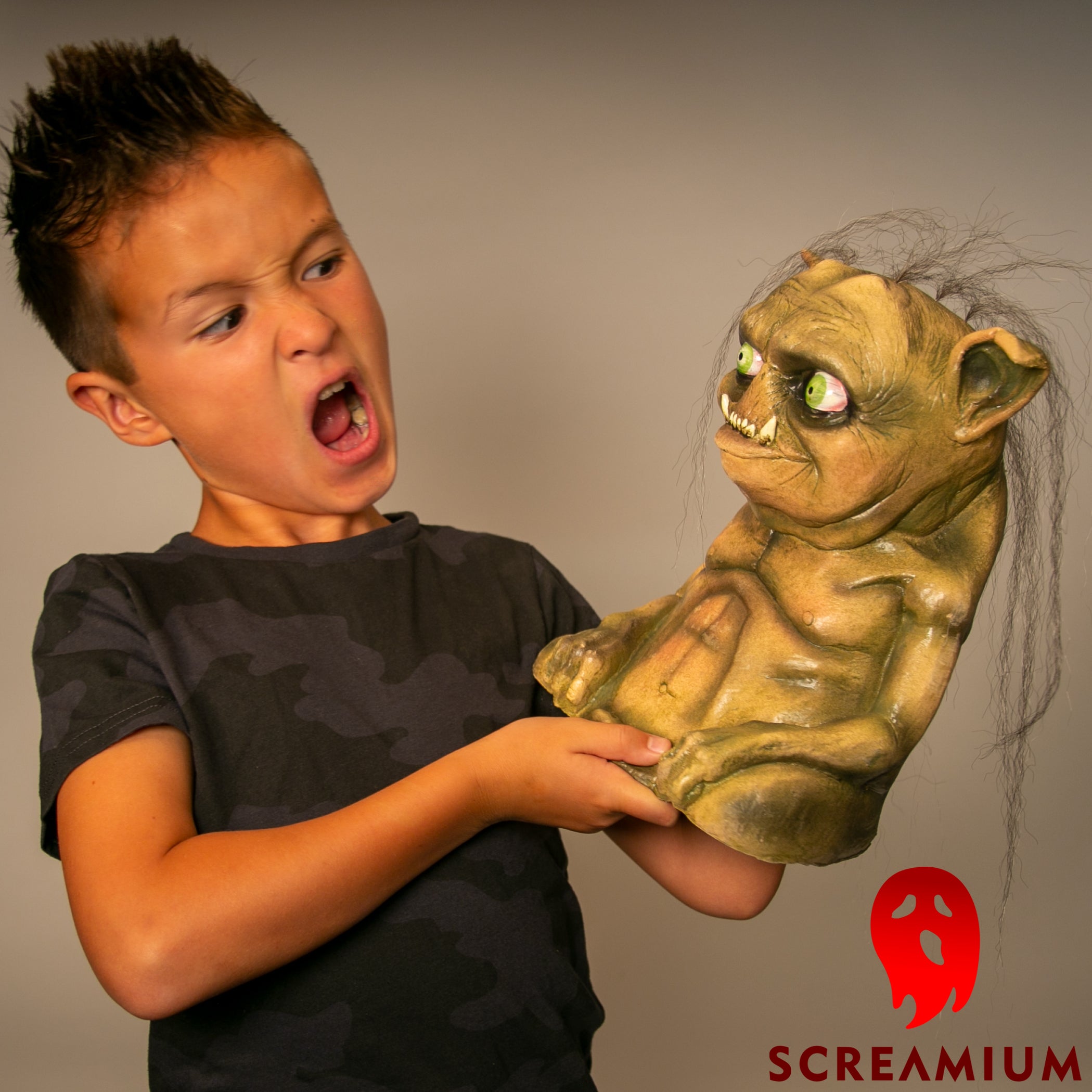 GREMLIN sold TROLL CRITTER MONSTER HALLOWEEN HORROR DISPLAY - TROGLYNS FIGURE